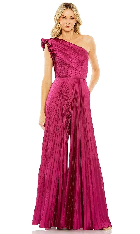 women's jumpsuits for formal eventsIeena Duggal 27458 - Pleated Jumpsuit