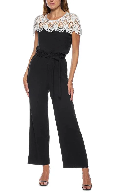 women's jumpsuits for eco-friendly choicesMarina 267772 - Tie Waist Jumpsuit