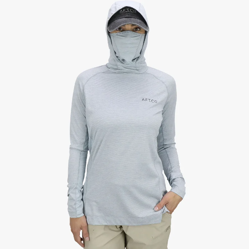 women's tops with cold-shoulder cutsWomen's Adapt Performance Hood