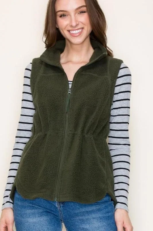 women's tops for those who want to invest in timeless piecesFinley Fleece Vests - 3 Colors! - FINAL SALE