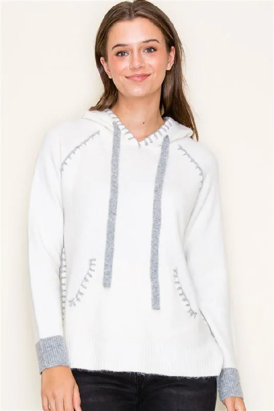 women's tops with beading accentsBlanket Stitch Hoodies - 3 Colors!