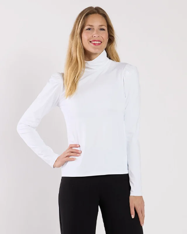 women's tops for those who want to wear versatile pieces that can be dressed up or downRae Top - Jude Cloth