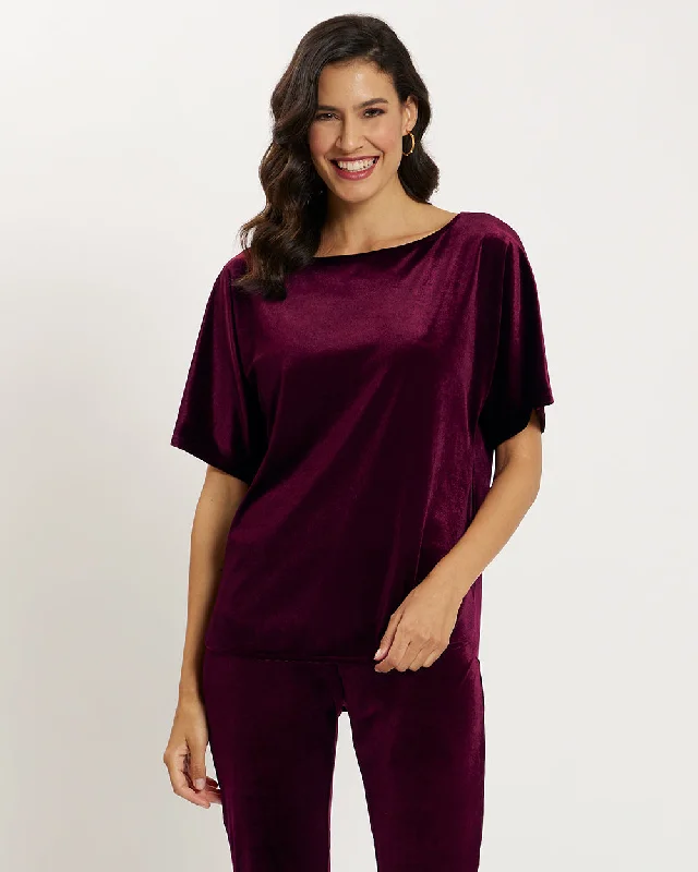 women's tops for those who want to stay updated with the latest fashion trendsSophie Top - Stretch Velvet