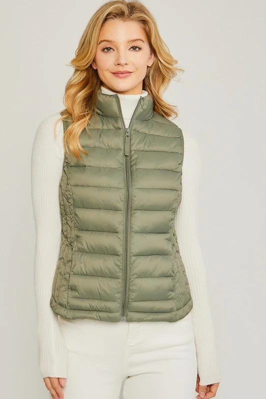 women's tops for those who seek both style and comfortLightweight Padded Puffer Vests - 5 Colors!