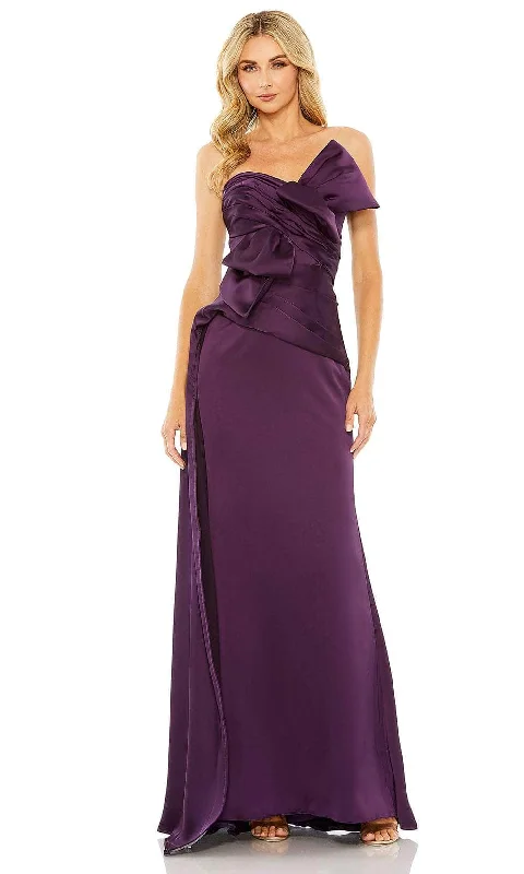 women's short-sleeved dressesMac Duggal 20585 - Strapless Bow Bodice Evening Gown