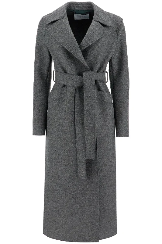 women's coats for those who love to experiment with fashionHarris Wharf London Women's Long Coat In Pressed Wool