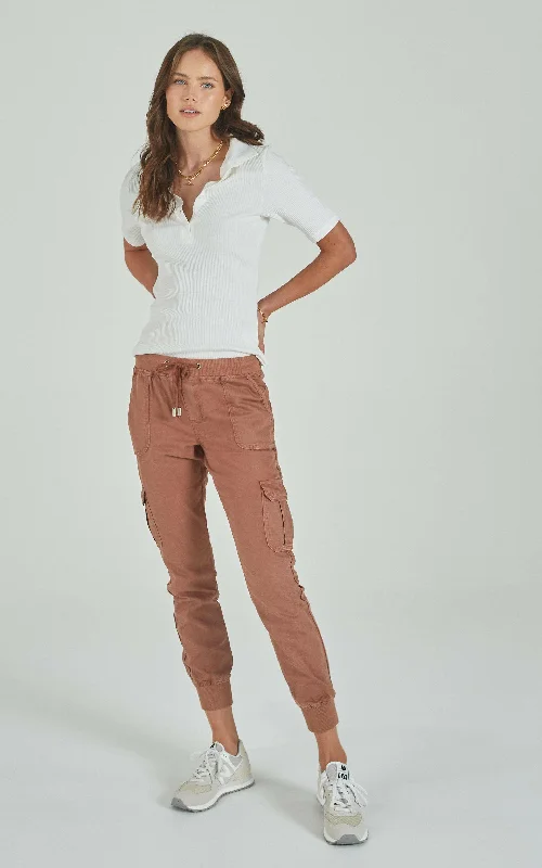 women's denim jeans for summerCargo Copper Tan Pants