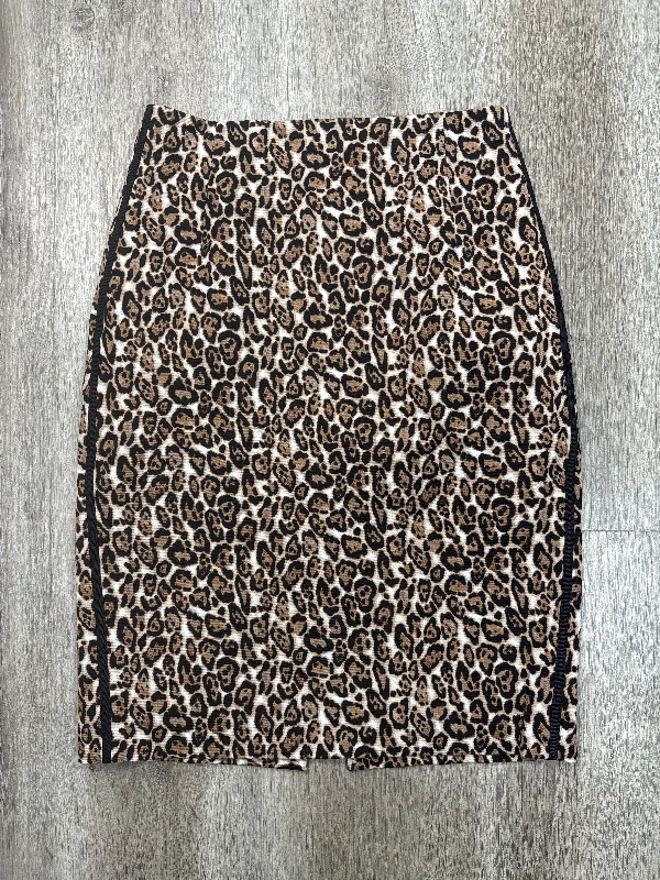 women's bodycon mini skirtsSkirt Mini & Short By White House Black Market In Leopard Print, Size: Xxsp