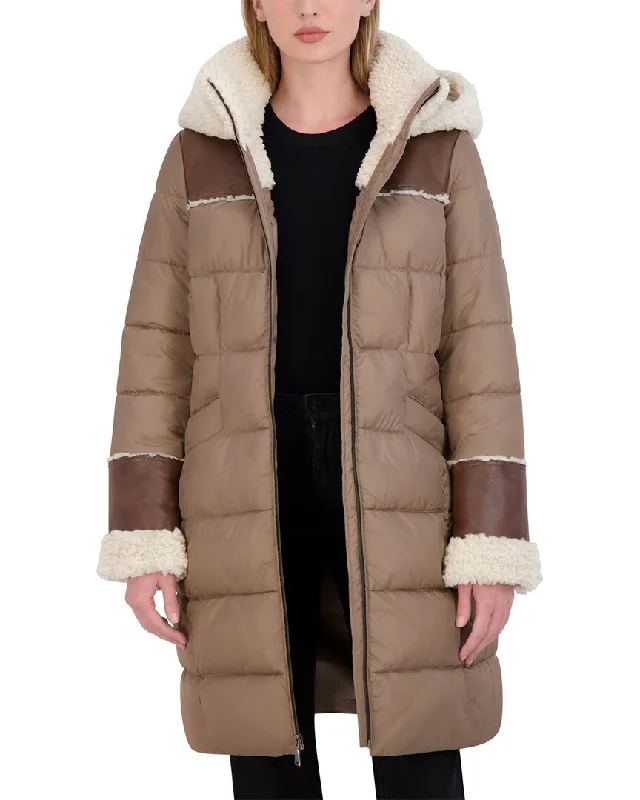 women's coats for those who prefer classic over trendyTahari Puffer Coat