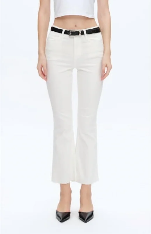 women's low-rise pantsLainey Jeans In White