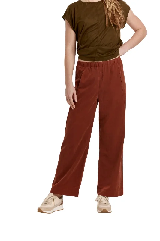 women's moisture-wicking pantsParis Pants In Mahogany