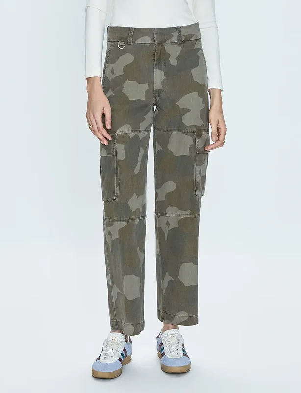 women's ankle-length pantsAddie Cargo Pant, Camo