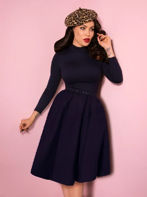 women's bridesmaid dressesPRE-ORDER - Bad Girl Swing Dress in Navy - Vixen by Micheline Pitt