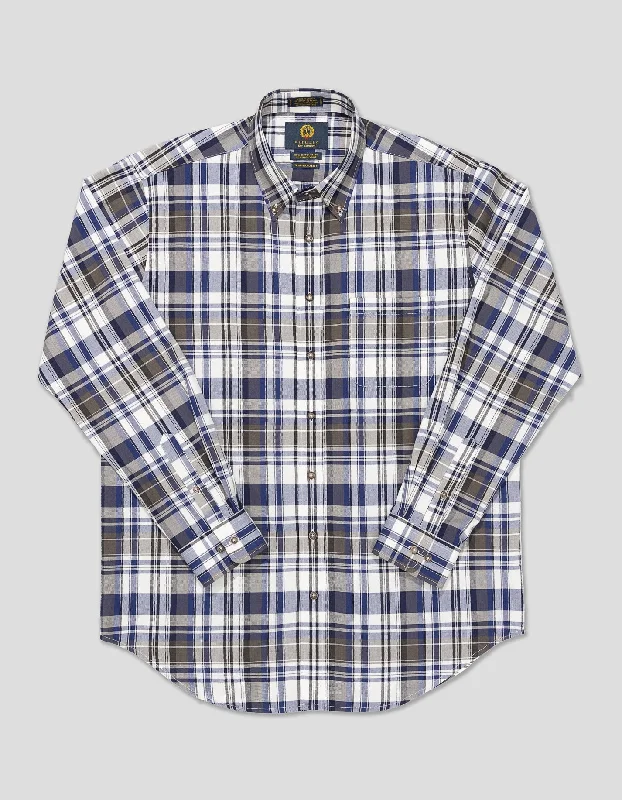 women's casual Friday dressesVIYELLA - NAVY/GREY/WHITE CHECK