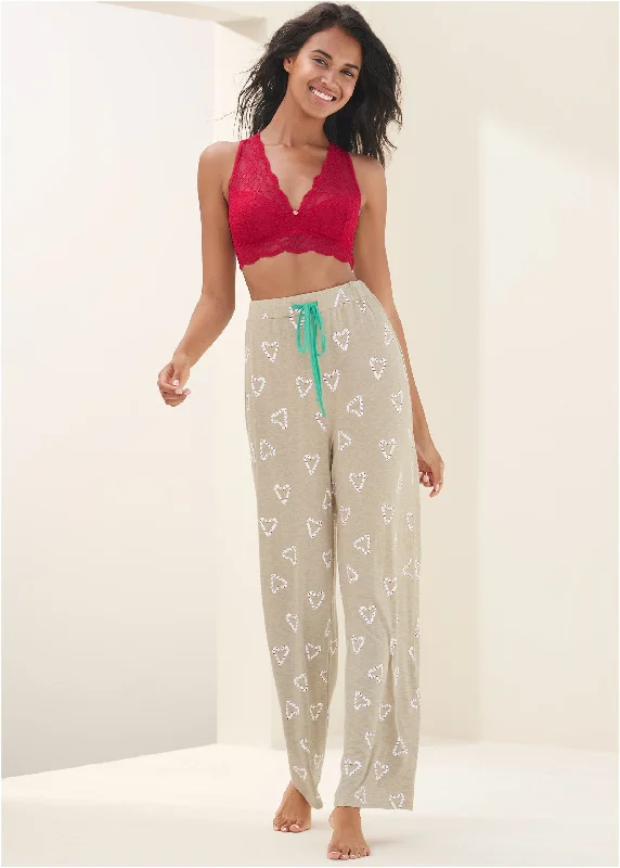 women's pastel dressesPajama Pants - Candy Canes