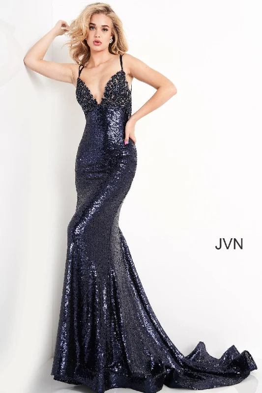 women's bespoke dressesJovani 05803 Long Formal Sequin Prom Dress