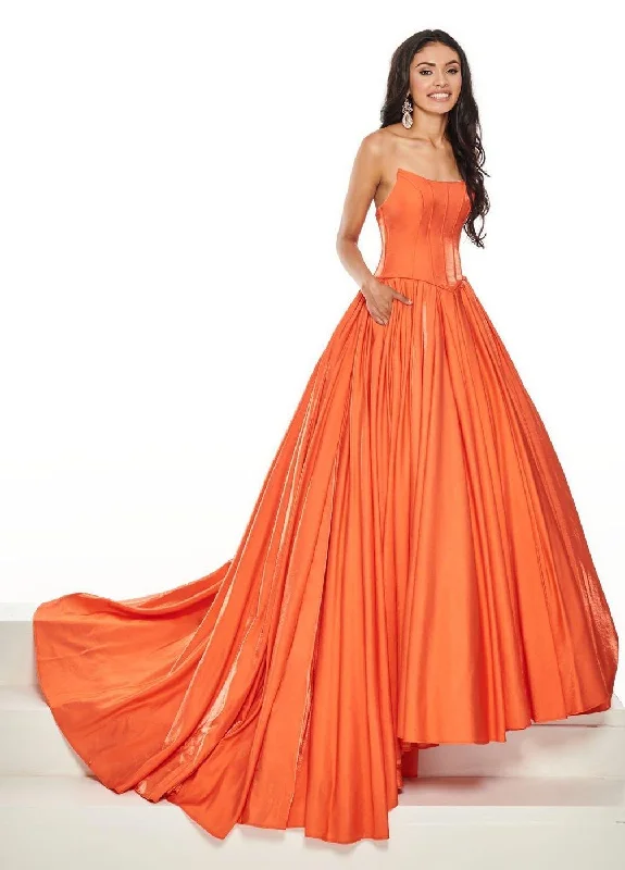 women's handmade dressesRachel Allan Long Prom Dress Ball Gown