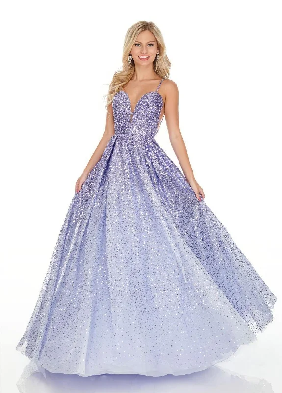 women's bespoke dressesRachel Allan Long Sparkling Prom Dress Ball Gown