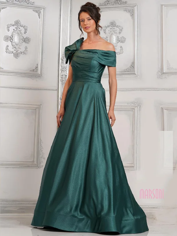 women's prom dressesMarsoni MV1288 Long Formal Prom A Line Dress