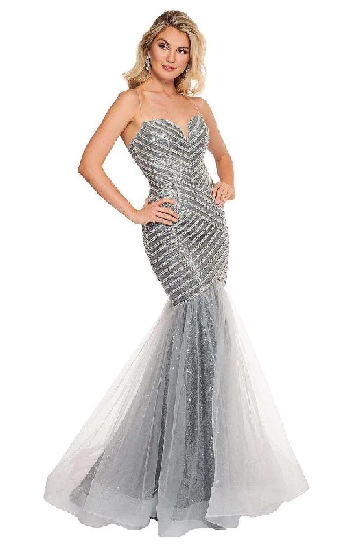 women's velvet dressesRachel Allan Prom Long Formal Mermaid Dress 6513