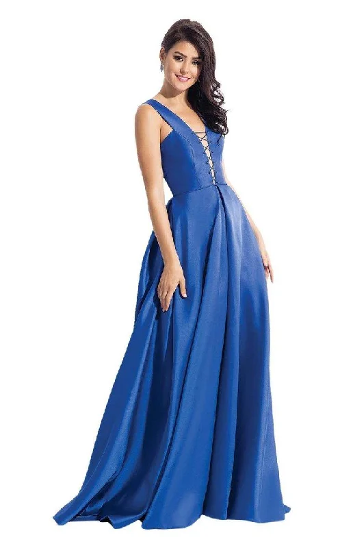 women's lightweight dressesRachel Allan Prom Long Sleeveless ball Gown 6139