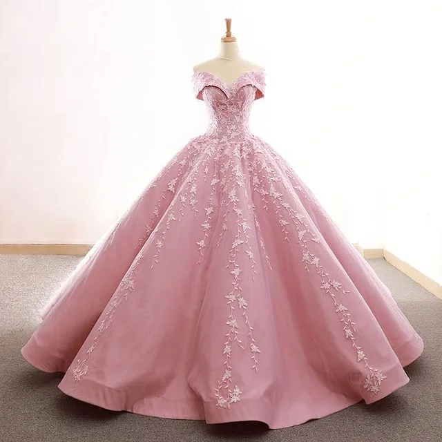 women's empire waist dressesBall Gown Pink Quinceanera Dresses Sweet 16 Dresses Lace Up