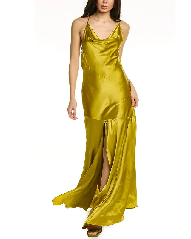 women's trendy dressesCinq à Sept Julissa Silk Gown