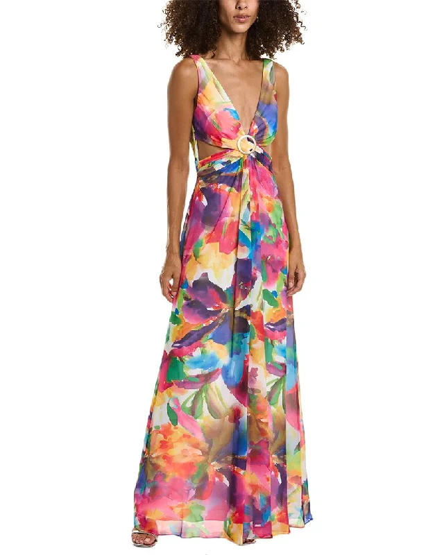 women's evening dressesLiv Foster Printed Gown