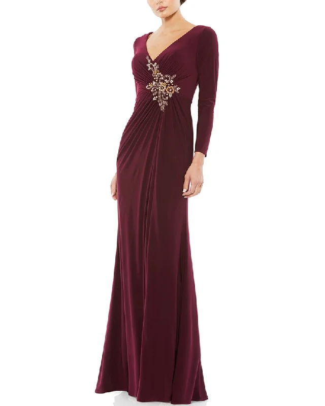 women's breathable dressesMac Duggal Gown