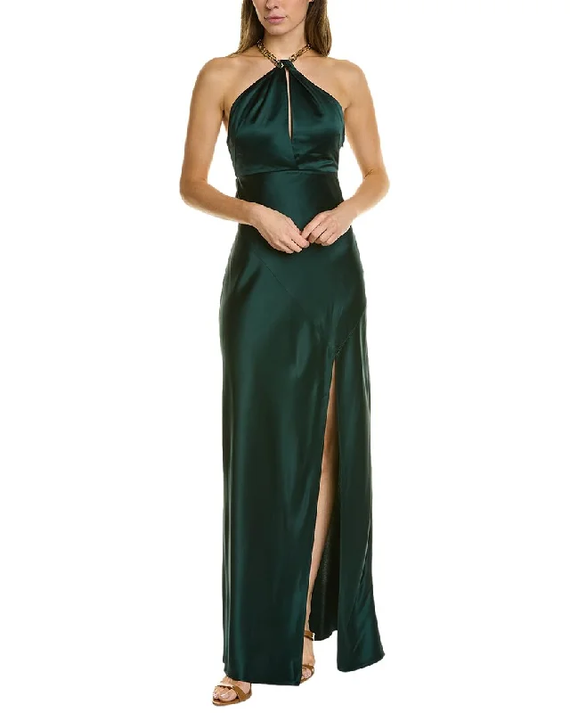 women's one-shoulder dressesNicholas Ambra Gown