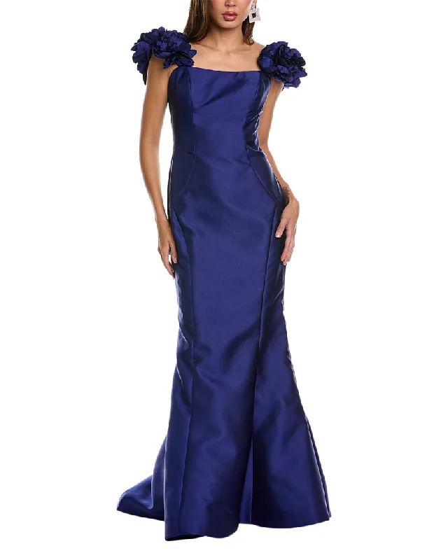 women's easy-to-wear dressesRene Ruiz High-Low Gown