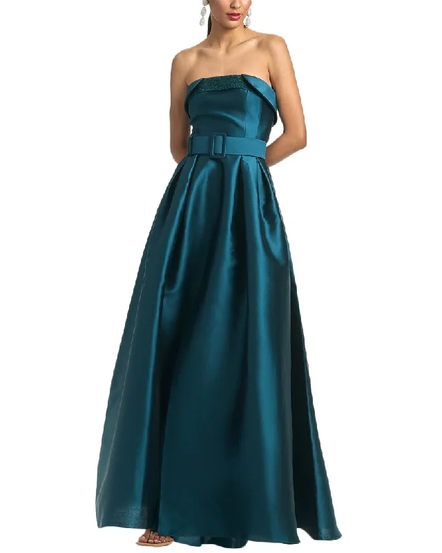 women's custom dressesSachin & Babi Ceri Silk-Blend Gown