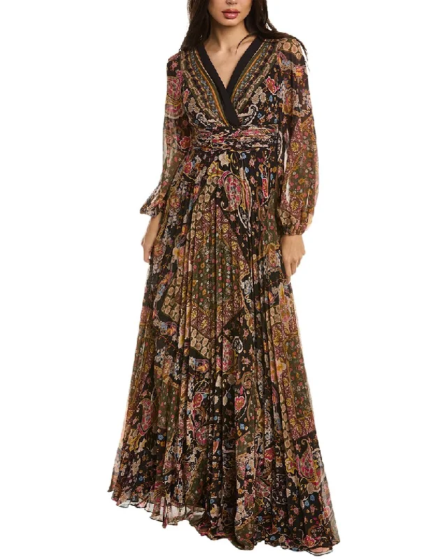 women's fair-trade dressesTeri Jon by Rickie Freeman Chiffon Gown